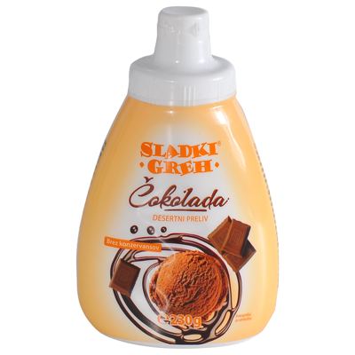 PRELJEV ČOKOLADA 230g SLADKI GREH