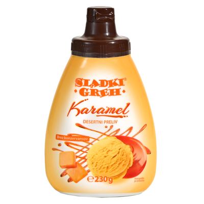 PRELJEV KARAMEL 230g SLADKI GREH