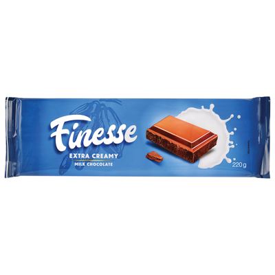 ČOKOLADA MLEČNA 220G FINESSE