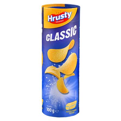 ČIPS SLANI U TUBI 100G HRUSTY