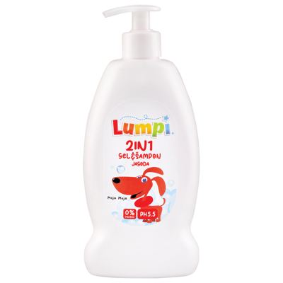 ŠAMPON GEL DEČ JAGODA 500ML LUMPI