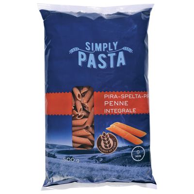TIJESTO PENNE PIR 500g SIMPLY PASTA