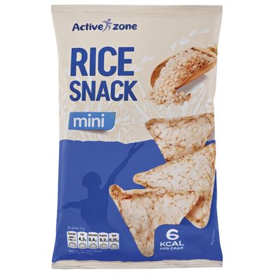 RICE SNACK 50G ACTIVE ZONE