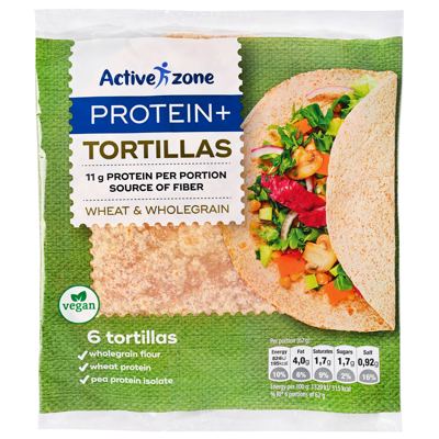 TORTILJA PROTEIN 6/1 ACT ZONE 370G
