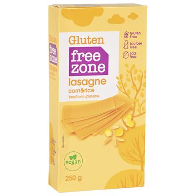 TJESTENINA LASAGNE 250 g FREE ZONE