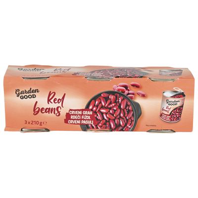 GRAH CRVENI GARDEN GOOD 3X210/140 g
