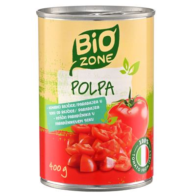 RAJČICA SJECKANA BIO ZONE 400 g
