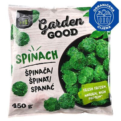 ŠPINAT GARDEN GOOD 450 g