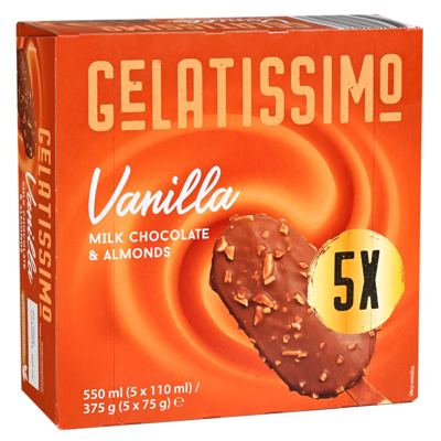 SLADOLED VANILA BADEM 5X110ML GELAT