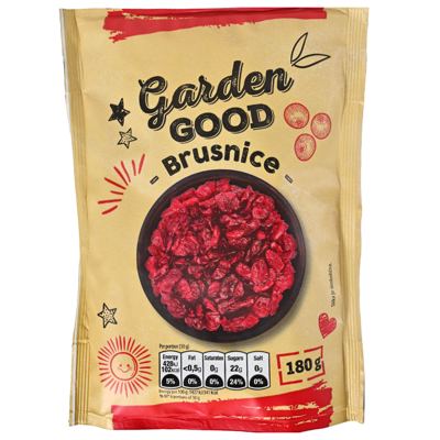 BRUSNICA GARDEN GOOD SUHA 180g