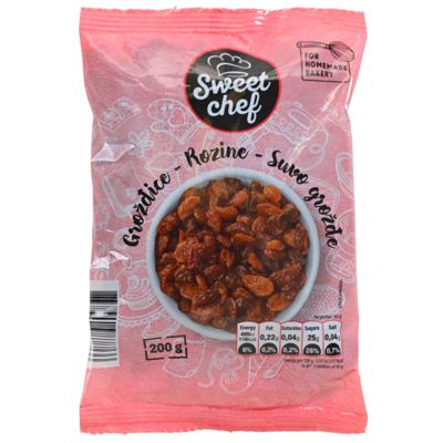 SUVO GROŽĐE 200G SWEET CHEF