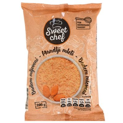 BADEM MLEVENI 200G SWEET CHEF