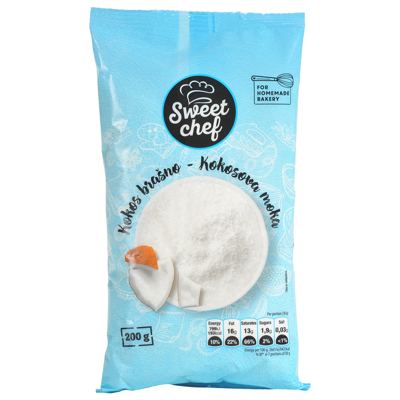 KOKOS BRASNO 200G SWEET CHEF