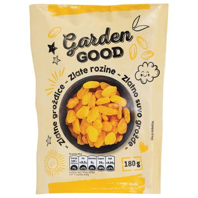GROŽĐICA GARD GOOD ZLAT JUMBO 180g