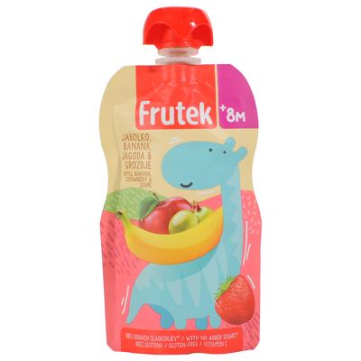 Obrok Frutek jabuka banana grozdje100g