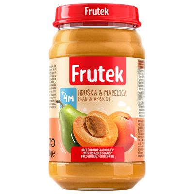 Kasica Fructal kajs.,kruska Frutek 190g