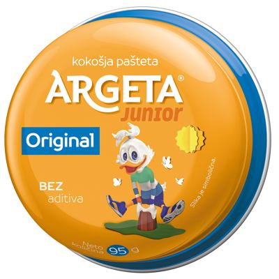 PAŠTETA ARGETA KOKOŠJA JUNIOR 95g
