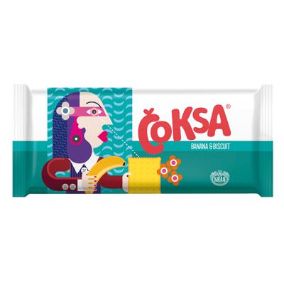 ČOKSA BANANA&BISCUIT 68g