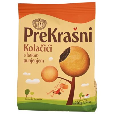 KEKS PREKRAŠNI KOLAČIČ KAKAO KRAŠ 220G