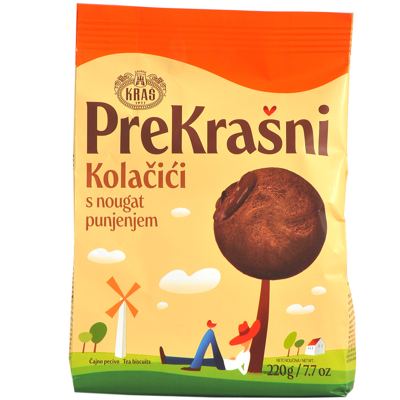 PREKRAŠNI KOLAČIĆI S NOUGAT PUNJENJEM 220g