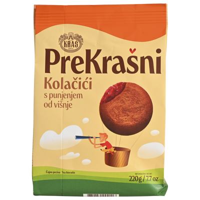 PREKRAŠNI KOLAČIĆI KEKS VIŠNJA 220g