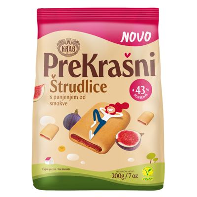 PREKRAŠNI ŠTRUDLICE ČAJNO PECIVO SMOKVA 200 G
