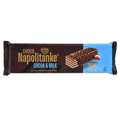 NAPOLITANKE ČOKOLADNE COCOA&MILK 108g