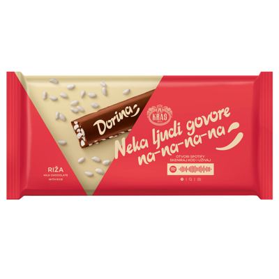 DORINA čokolada riža SONG 75g