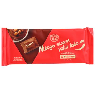 Cokolada DORINA noisette 0080 Kras 30