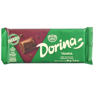 Dorina crna bez secera 80g #30 Kras