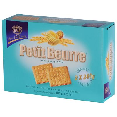 KEKS PETIT BEURRE 480G KRAŠ