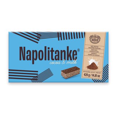NAPOLITANKE 420g COCOA&MILK KRAŠ