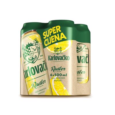 KARLOVACKO RADLER LIMUN 0,5L LIM