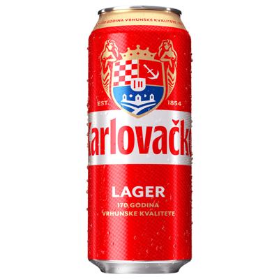 N-*PIVO KARLOVAČKO 0.50L -24/1- LIMENKA