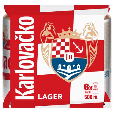 PIVO KARLOVAČKO 6x0,5L LIMENKA