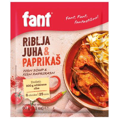 FANT-RIBLJA CORBA I PAPRIKAS 60GR PODRAVKA