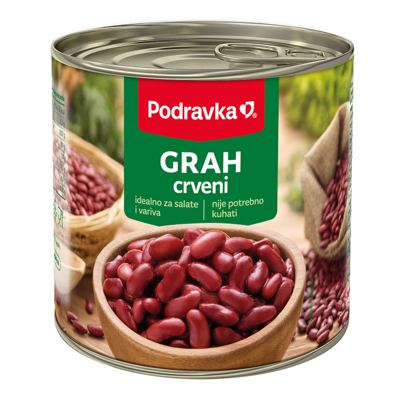 GRAH CRVENI 800g LIM.PODRAVKA-OCIJEĐENA MASA 460g