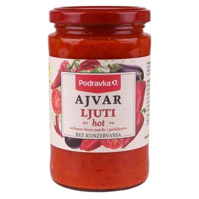 KISELIŠI AJVAR PODRAVKA LJUTI 690G