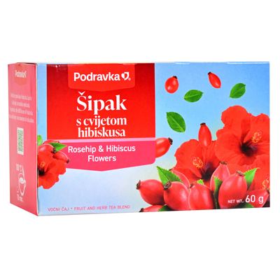 ČAJ ŠIPAK 60g KUV