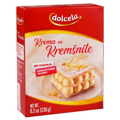 KREMA KOLAČI PODR DOLC 230G KREMŠNITE -7/1-
