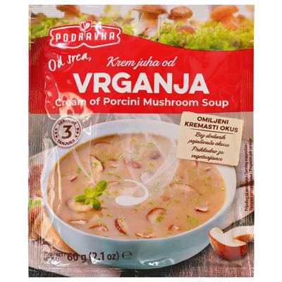 SUPA KREM OD VRGANJA 60GR PODRAVKA
