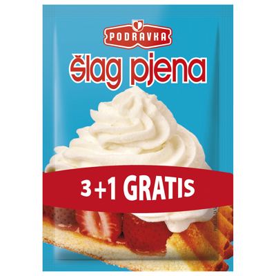 ŠLAG PJENA 36g 3+1 GRATIS PODRAVKA