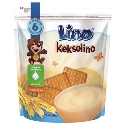 HRANA DEČIJA LINO KEKSOLINO U KUTIJI 500GR PODRAVKA