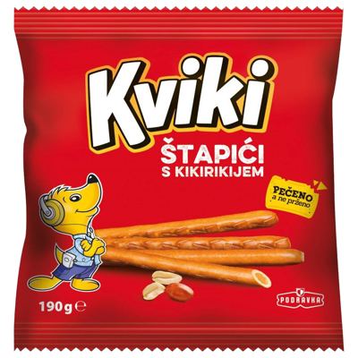 KVIKI MAXI ŠTAPIĆI SA KIKIRIK.190g