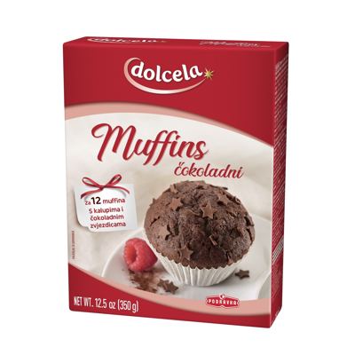 MUFFINS 350g ČOKOLADA PODRAVKA