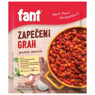 FANT ZAPEČENI GRAH 40 g PODRAV