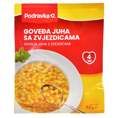 Govedja supa sa zvezdicama 52g #15 Podravka