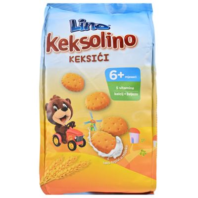 INSTANT KAŠA BABY KEKSIĆI LINO 140G