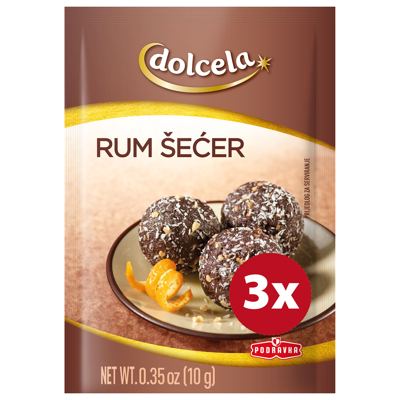 RUM ŠEĆER 10g 3 PAK