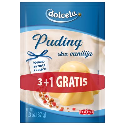 PUDING VANILIJA 37g 3+1GRATIS DOLCELA